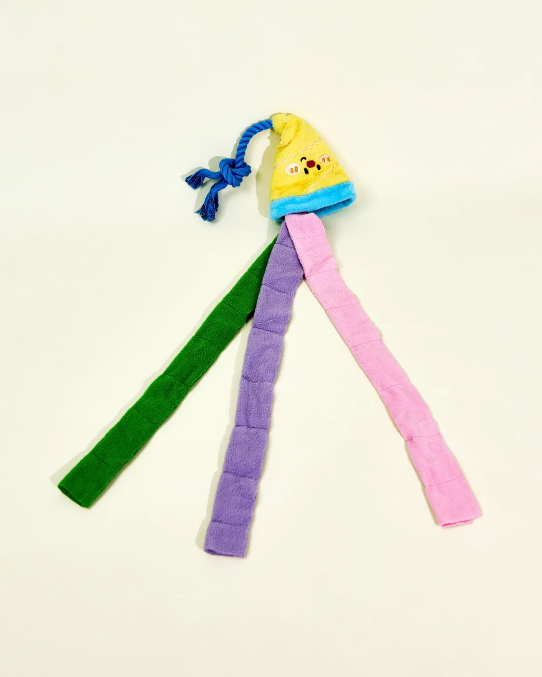 CharPaw colorful snuffle ribbon toy for dog treat hiding and foraging fun