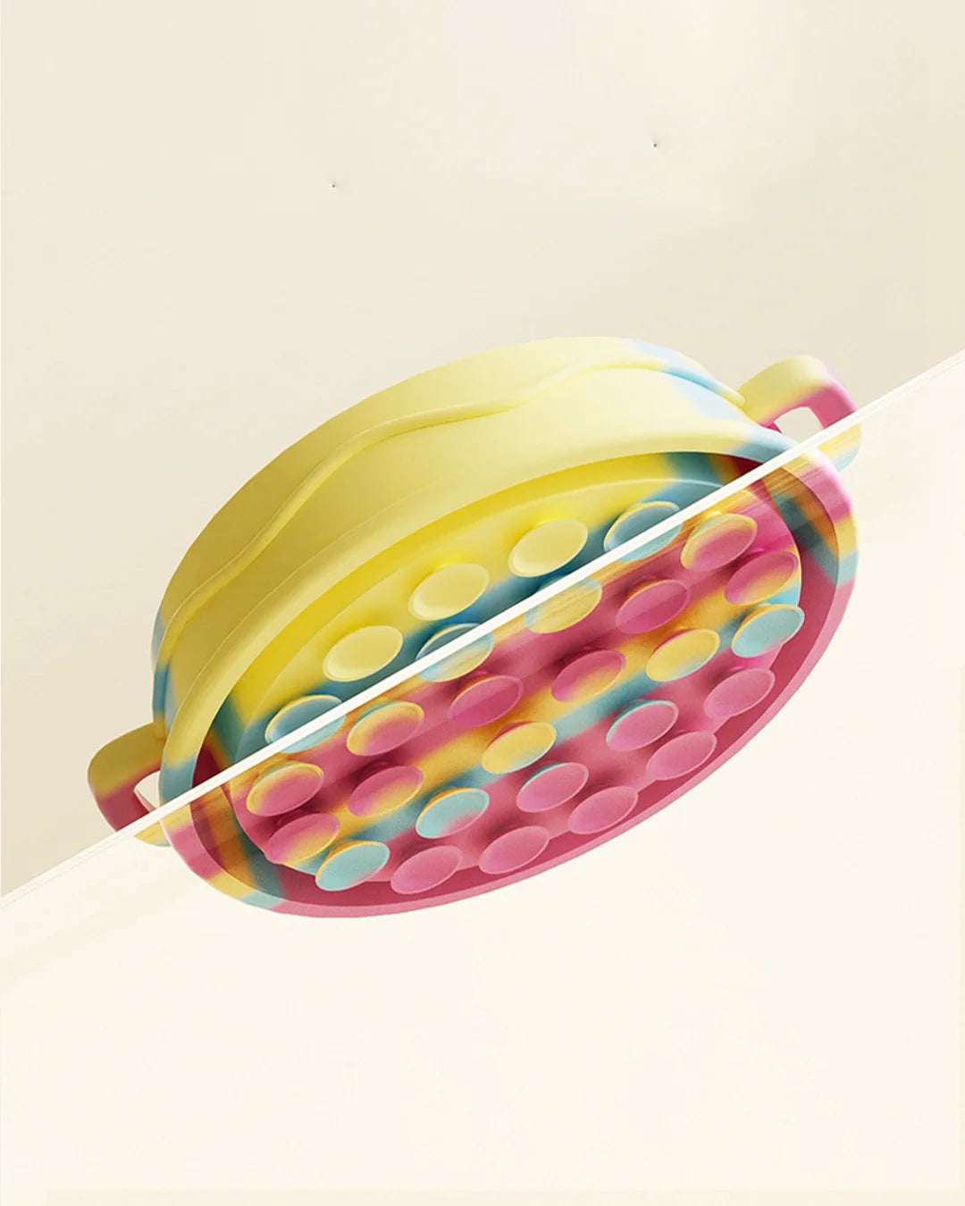 CharPaw silicone slow feeder bowl with strong bottom suction cups to prevent sliding and spilling